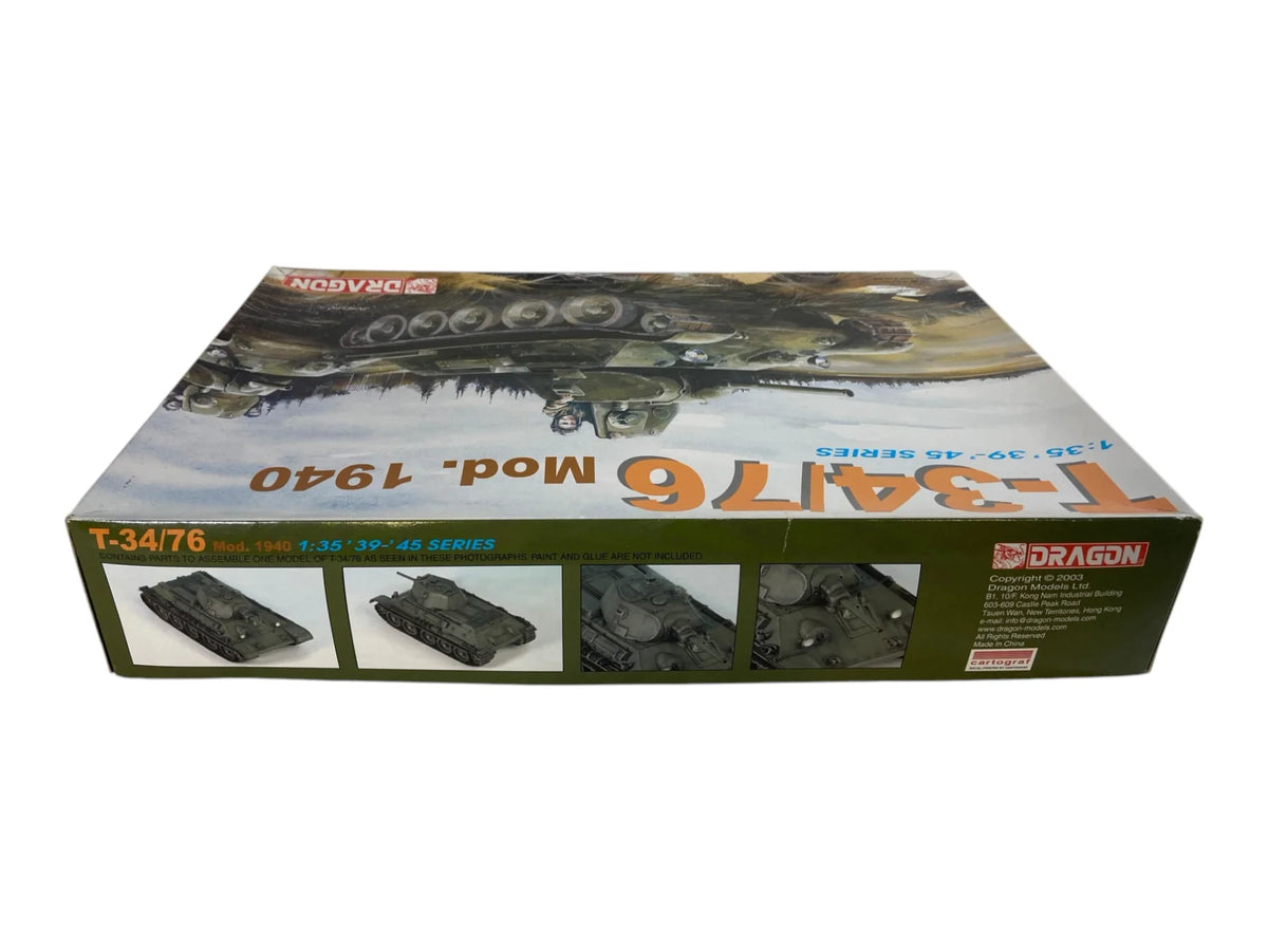 Dragon 1:35 T-34/76 Mod. 1940 incl. upgrade set 6092