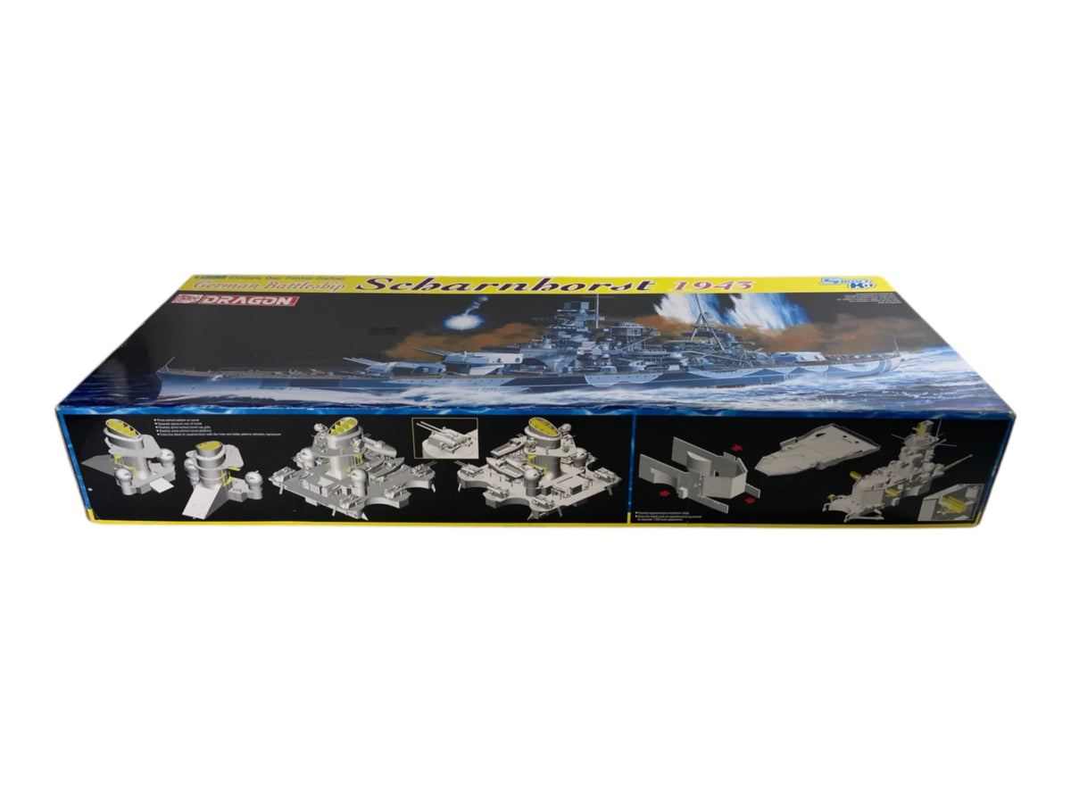 Dragon 1:350 German Battleship Scharnhorst 1943 incl. upgrade set 1040