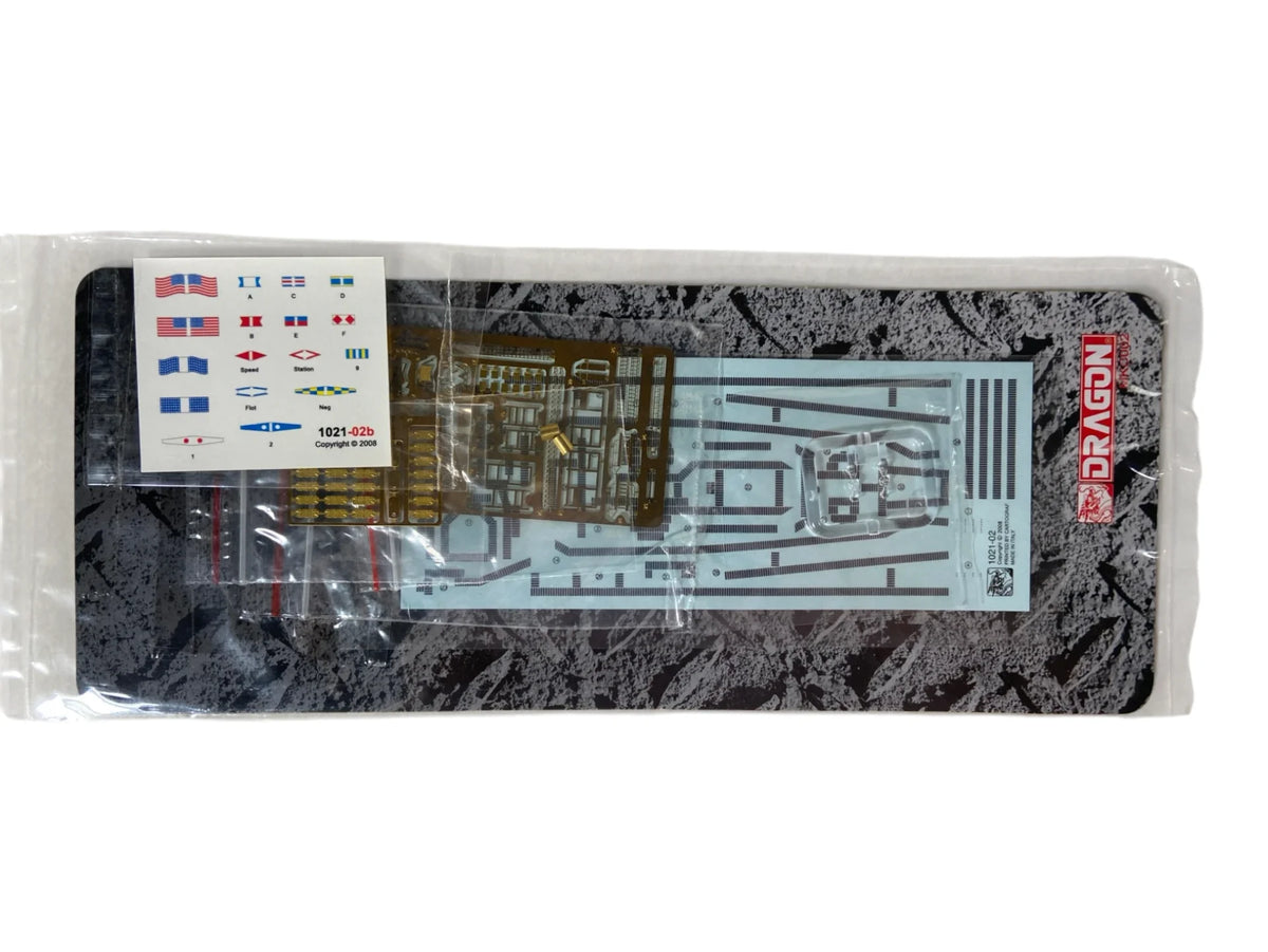 Dragon 1:350 Gleaves Class Destroyer U.S.S. Buchanan DD-484 1942 incl. PE set 1021
