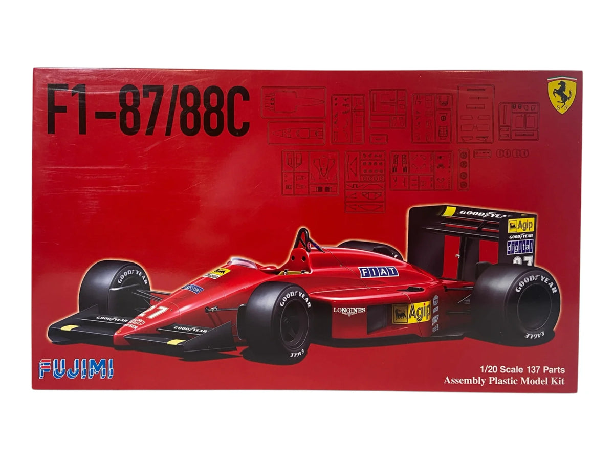 Fujimi 1:20 Ferrari F1-87/88C incl. nieuwe decals 091983