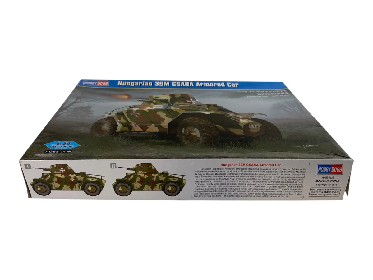 Hobby Boss 1:35 Hungarian 39M CSABA Armored Car 83866