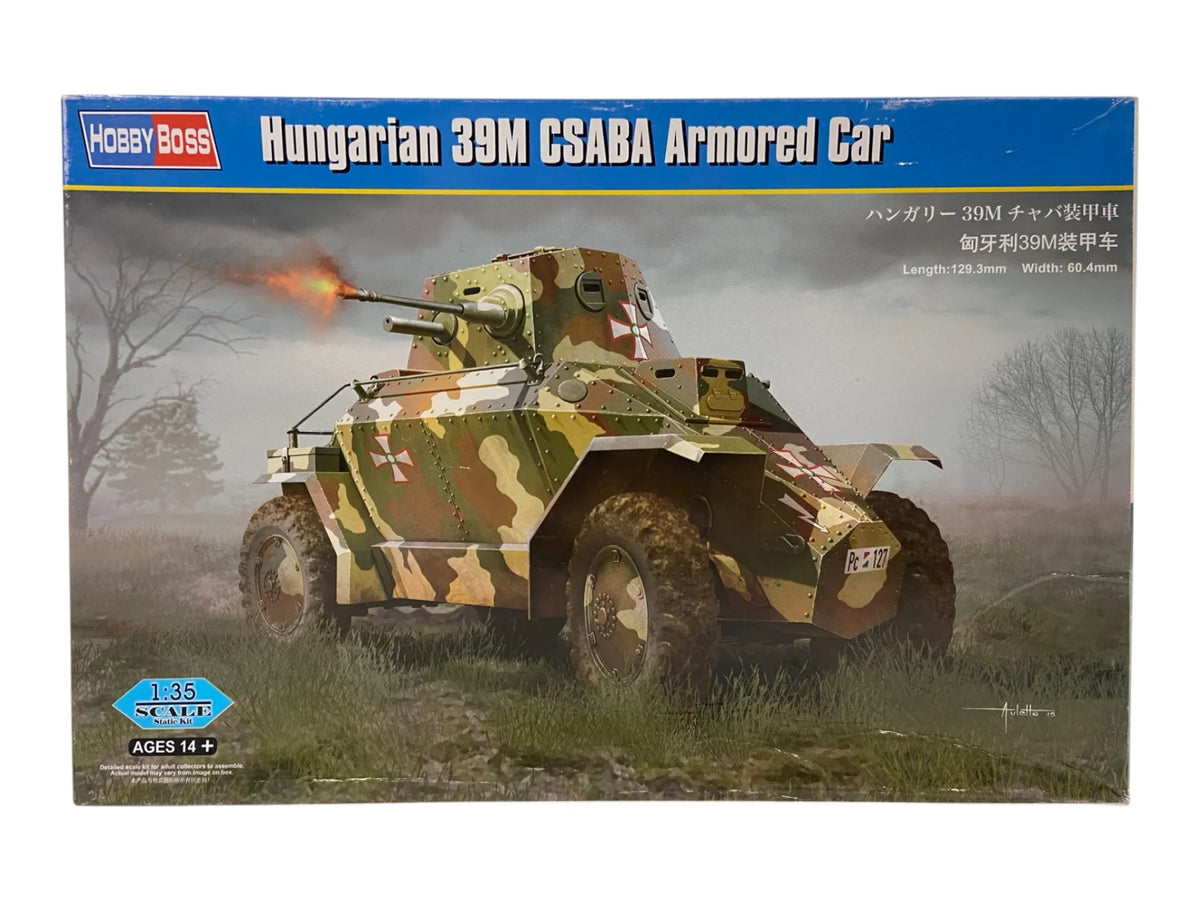 Hobby Boss 1:35 Hungarian 39M CSABA Armored Car 83866