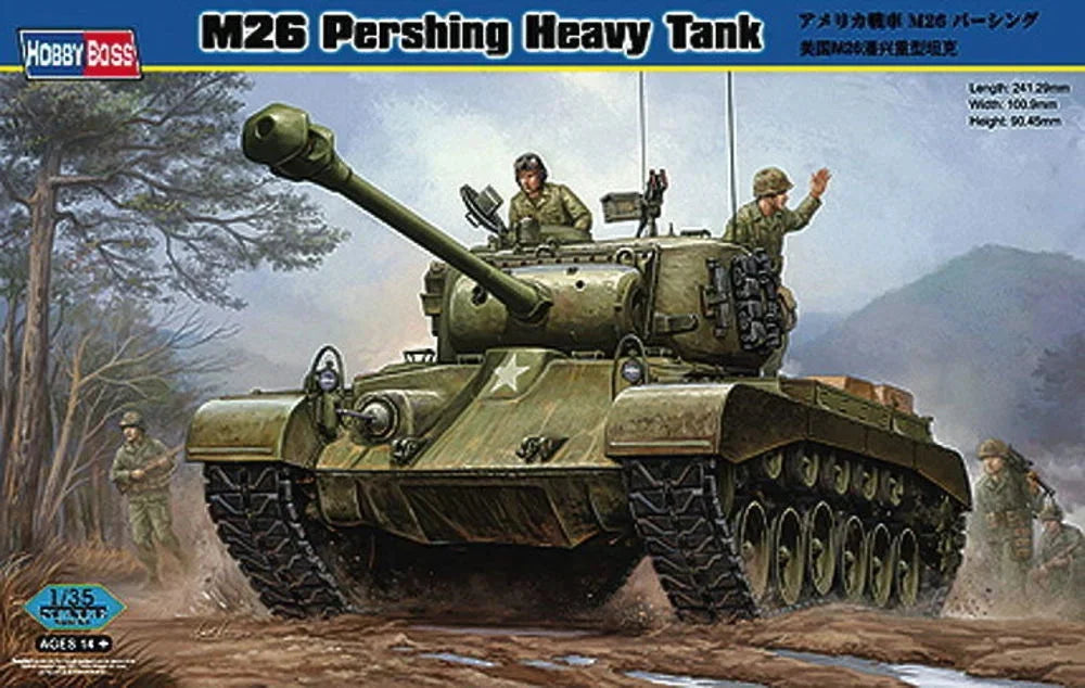 Hobby Boss 1:35 M26 Pershing Heavy Tank incl. upgrade set 82424
