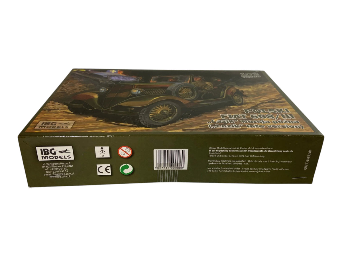 IBG Models 1:72 Polski Fiat 508/III (Lazik late version) 72008
