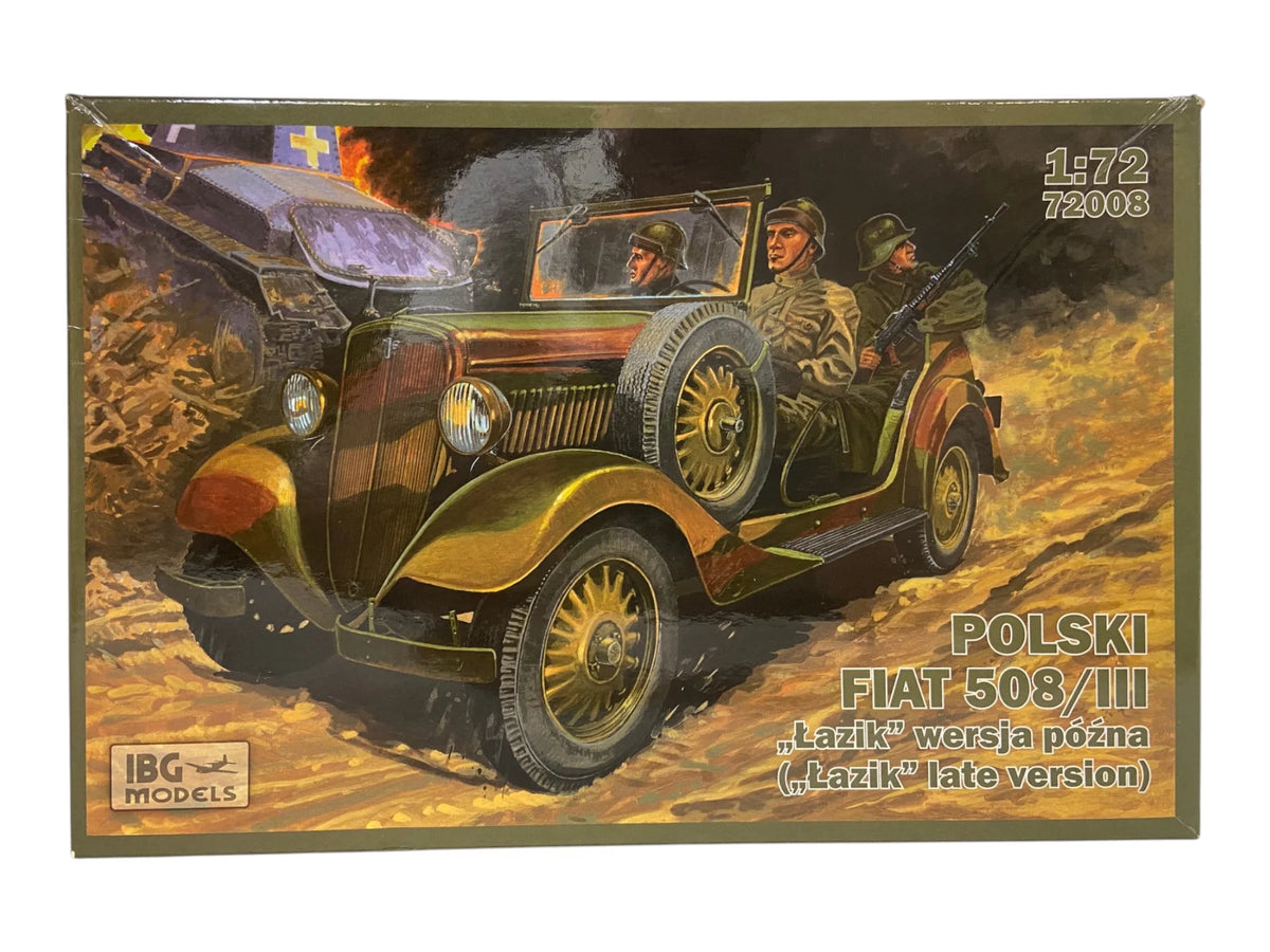 IBG Models 1:72 Polski Fiat 508/III (Lazik late version) 72008
