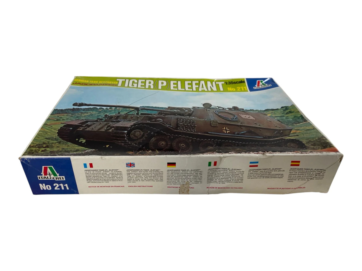 Italaerei 1:35 German Tank Destroyer Jagdpanzer Tiger (P) Elefant 211