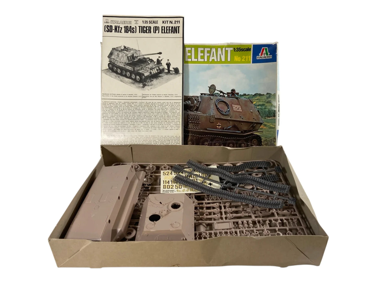 Italaerei 1:35 German Tank Destroyer Jagdpanzer Tiger (P) Elefant 211