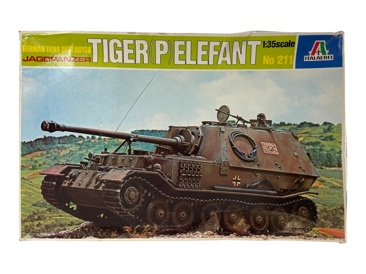 Italaerei 1:35 German Tank Destroyer Jagdpanzer Tiger (P) Elefant 211