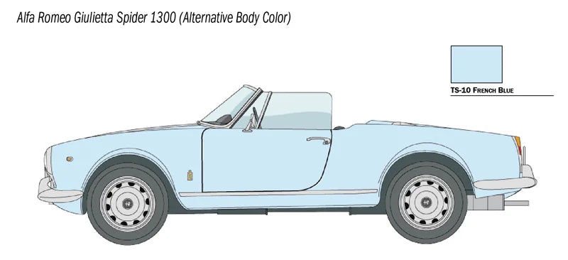 Italeri 1:24 Alfa Romeo Giulietta Spider 1300 3653