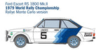 Italeri 1:24 Ford Escort RS1800 Mk.II 3655