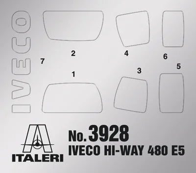 Italeri 1:24 IVECO Hi-Way 480 E5 Low Roof 3928