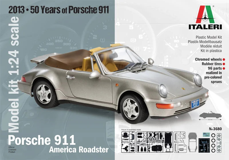 Italeri 1:24 Porsche 911 America Roadster 3680