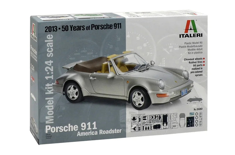 Italeri 1:24 Porsche 911 America Roadster 3680