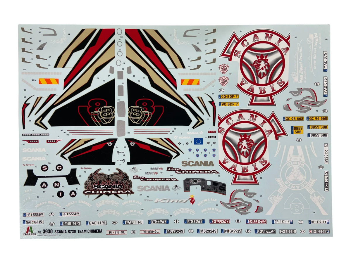 Scania R730 Streamline "Team Chimera"