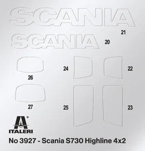 Italeri 1:24 Scania S730 Highline 4x2 3927