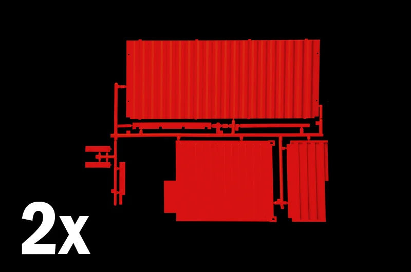 Italeri 1:24 Tecnokar 20' Container Trailer 3887