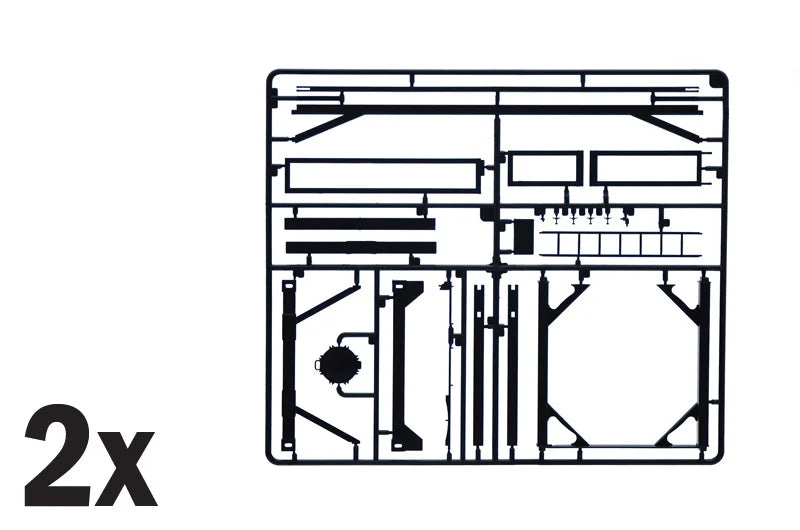 Italeri 1:24 Tecnokar Trailer with 20' Tank 3929