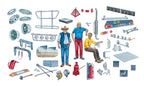 Italeri 1:24 Truck Accessories for European and U.S. Trucks 720