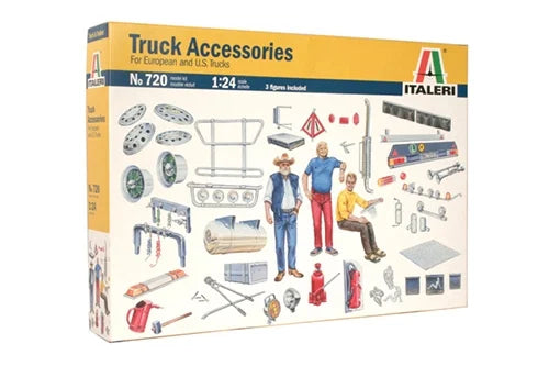 Italeri 1:24 Truck Accessories for European and U.S. Trucks 720