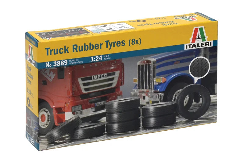 Italeri 1:24 Truck Rubber Tyres 3889