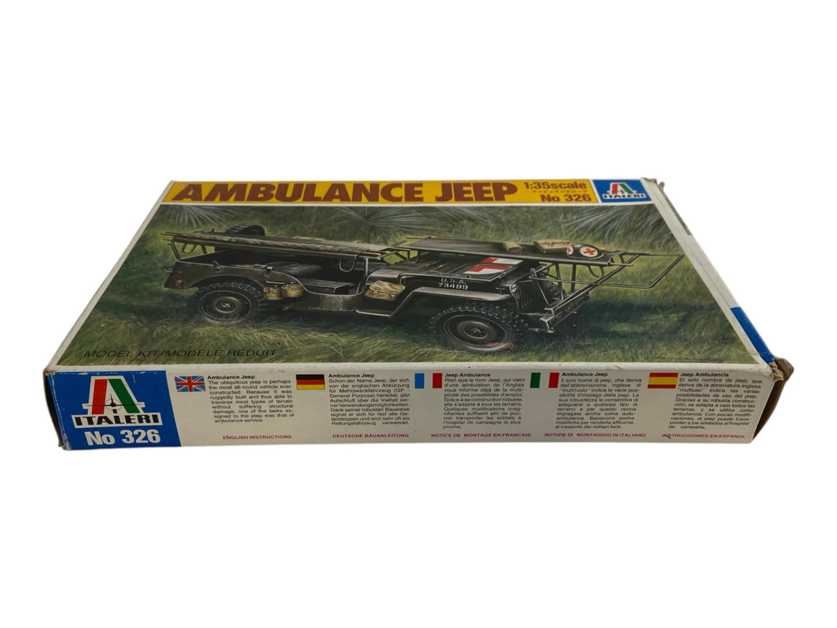 Italeri 1:35 Ambulance Jeep 326