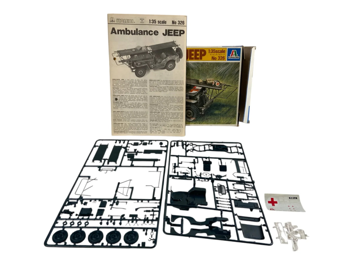 Italeri 1:35 Ambulance Jeep 326