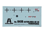 Italeri 1:35 Autoblinda AB 40 Ferroviaria 6456