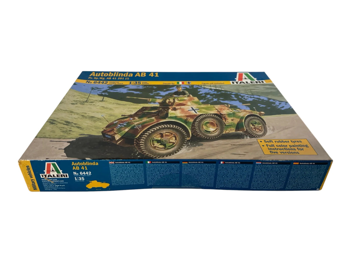 Italeri 1:35 Autoblinda AB 41 Pz. Sp. Wg. AB 41 201 (i) 6442