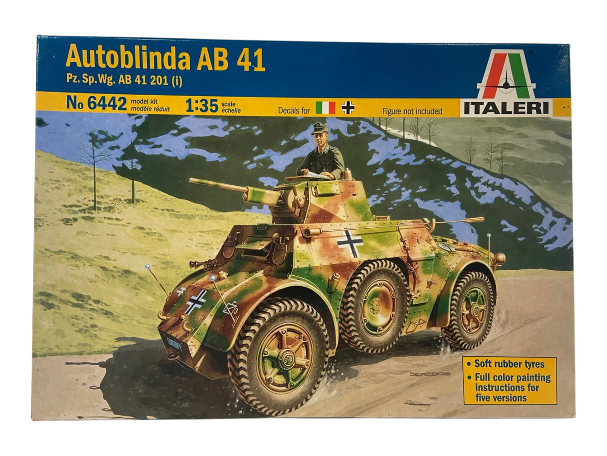 Italeri 1:35 Autoblinda AB 41 Pz. Sp. Wg. AB 41 201 (i) 6442