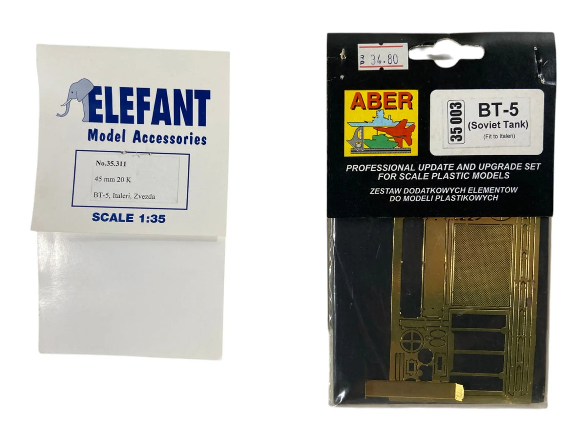 Italeri 1:35 BT-5 Soviel Light Tank incl. extra's (zie omschrijving) 272