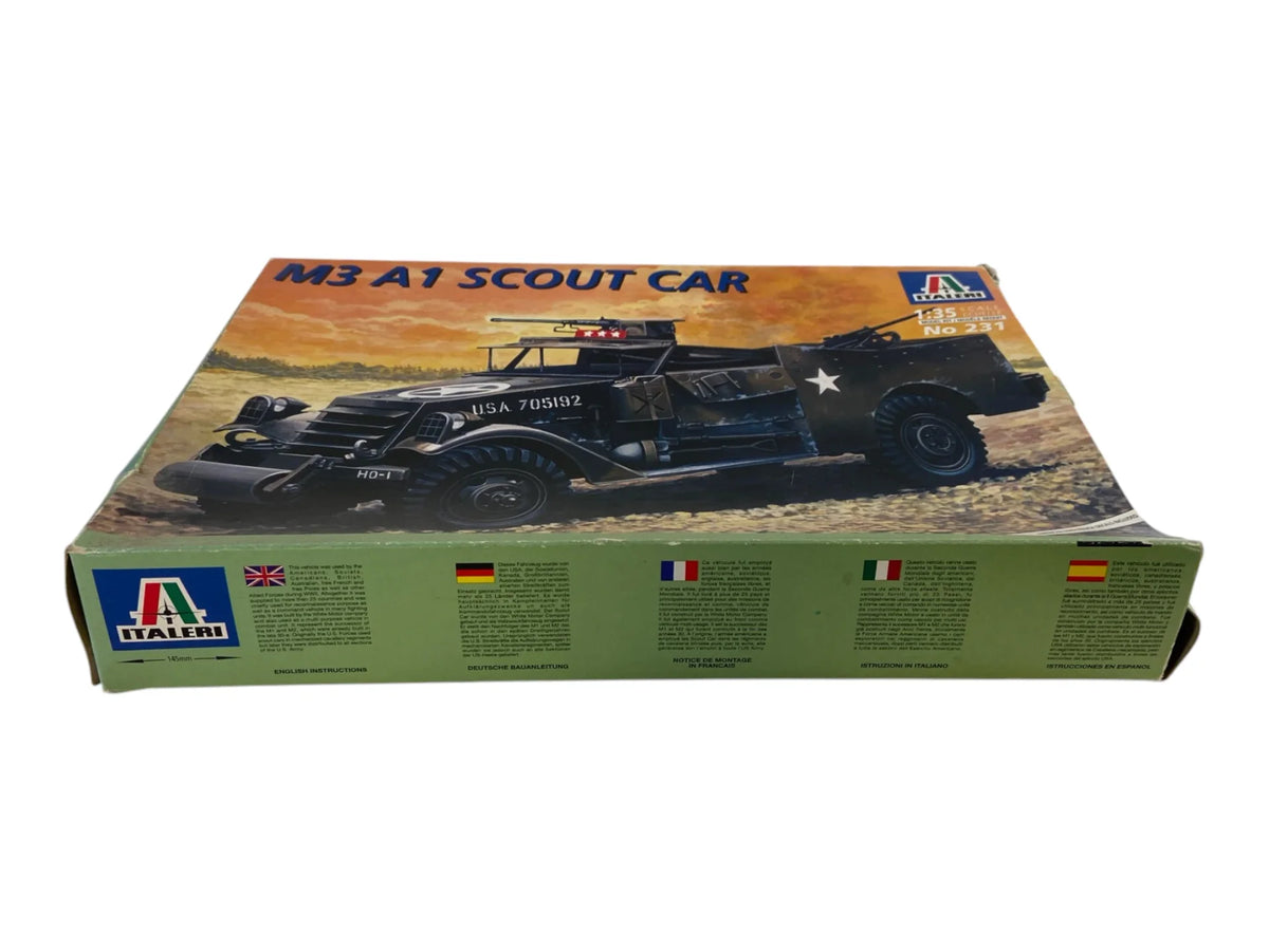 Italeri 1:35 M3A1 Scout Car (incompleet) 231