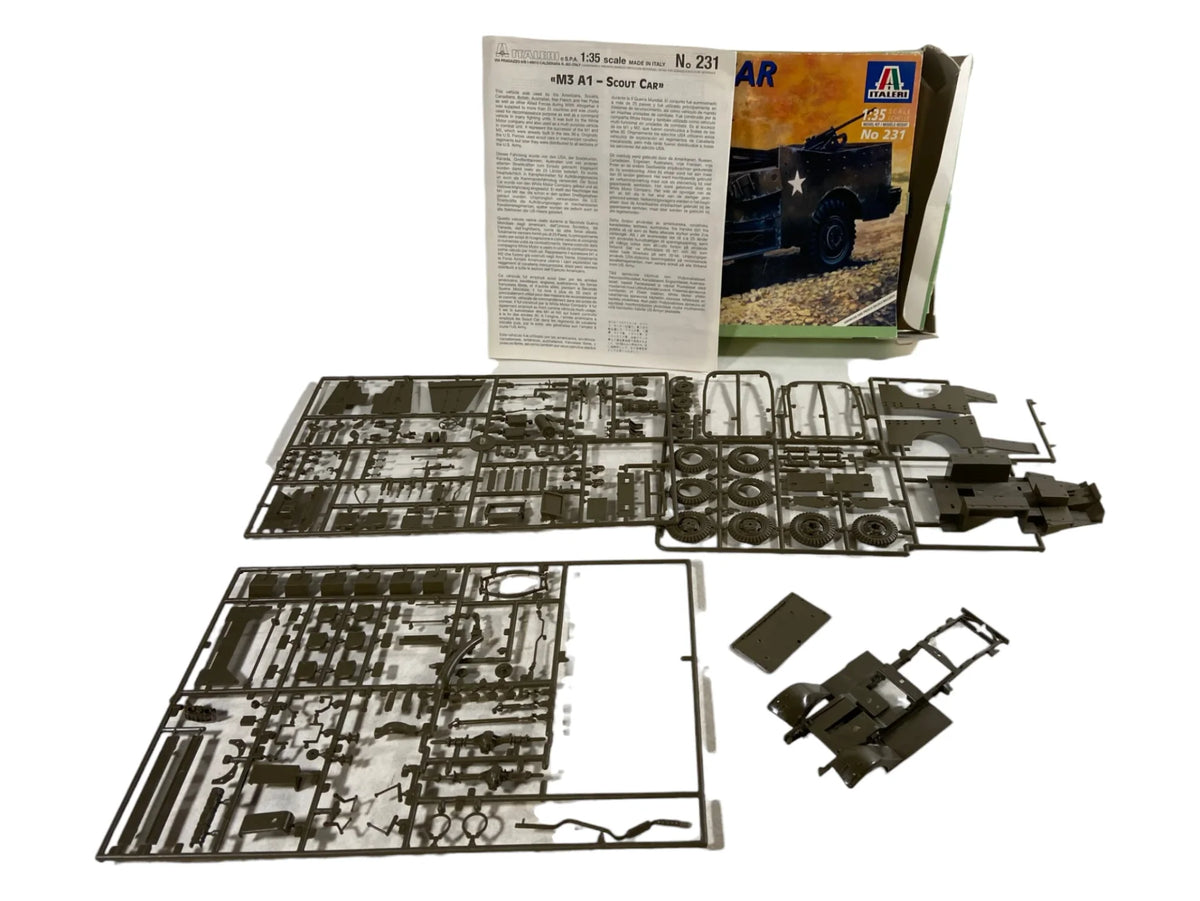 Italeri 1:35 M3A1 Scout Car (incompleet) 231