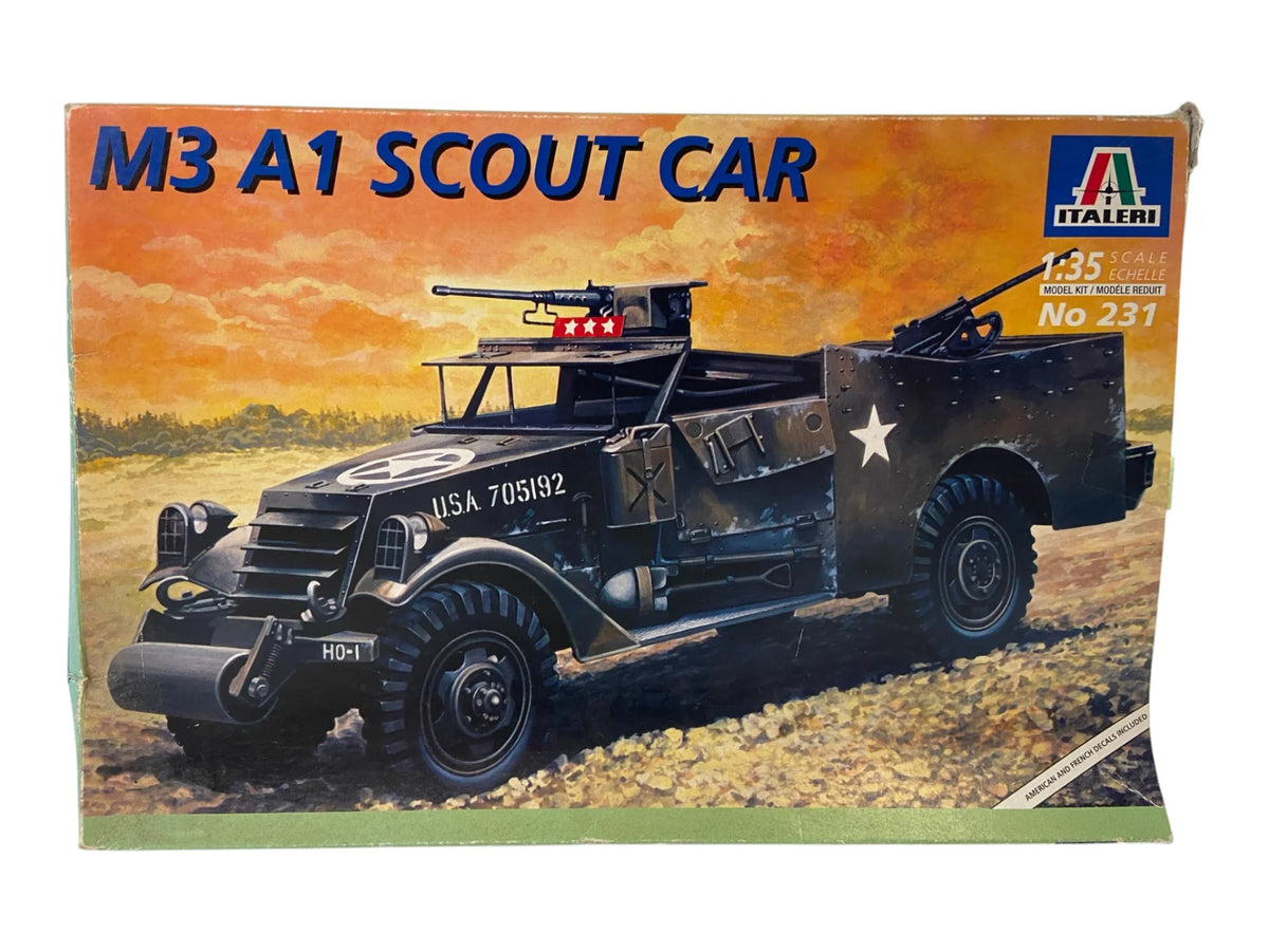 Italeri 1:35 M3A1 Scout Car (incompleet) 231