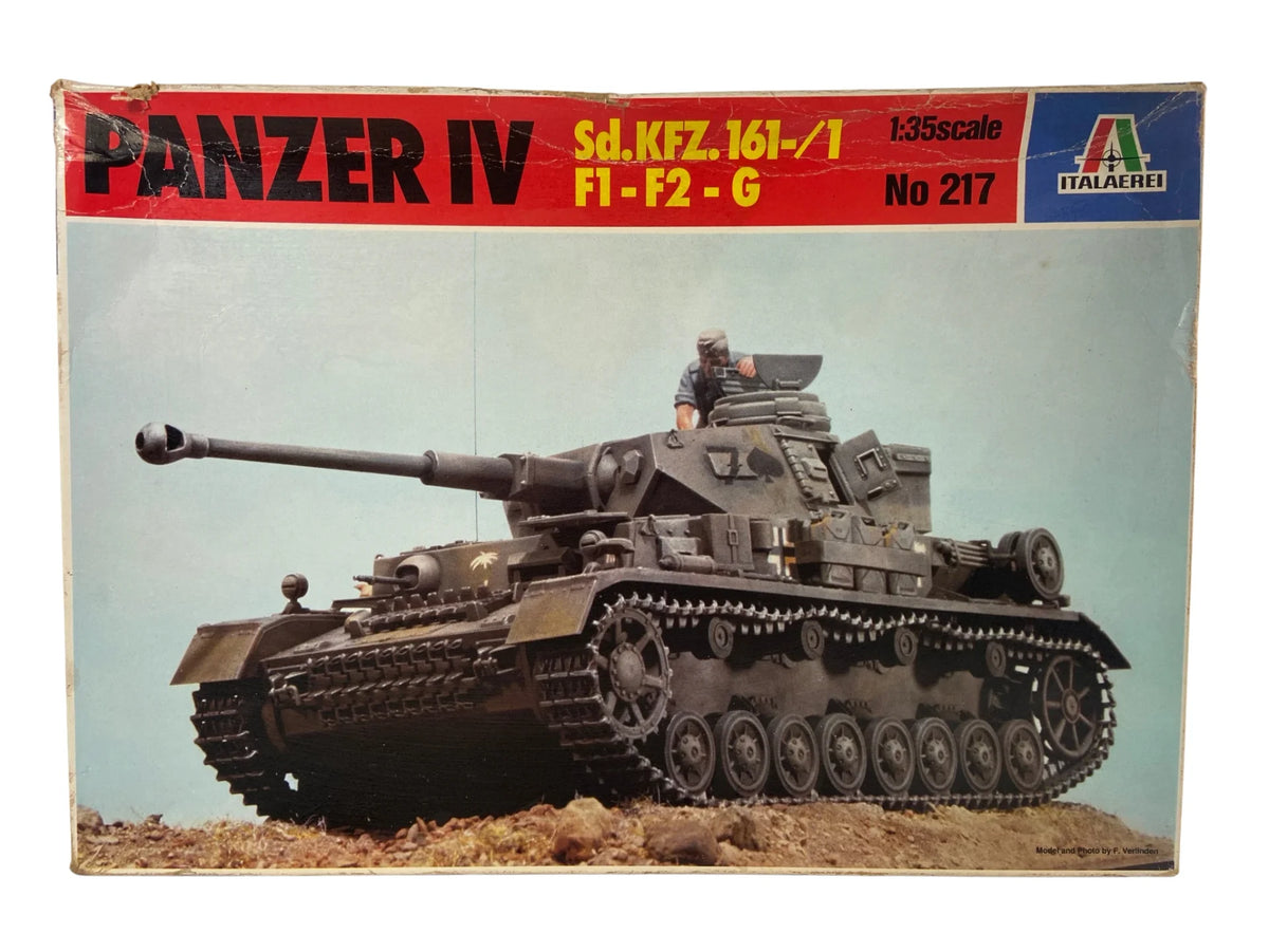 Italeri 1:35 Panzer IV Sd.Kfz.161-/1 F1-F2-G 217