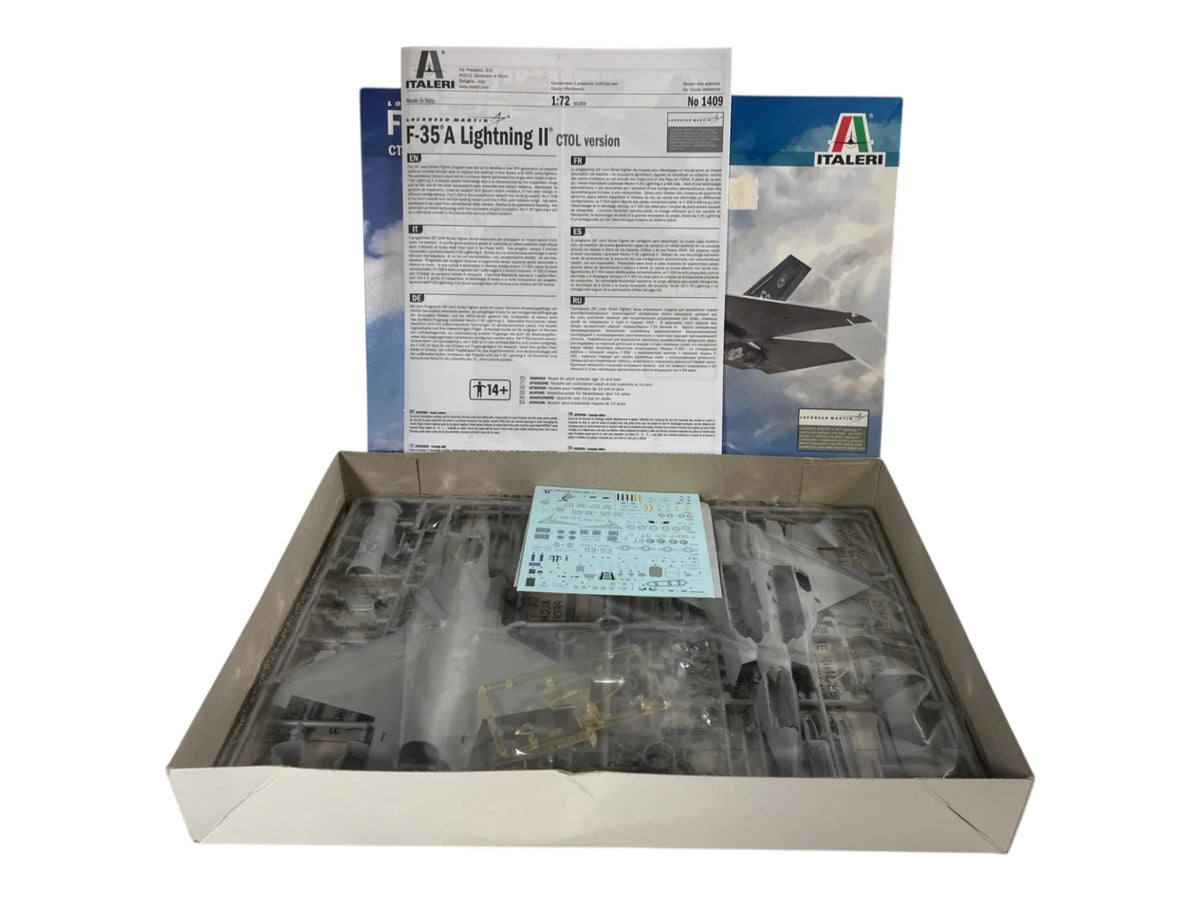 Italeri 1:72 Lockheed Martin F-35A Lightning II CTOL Version 1409