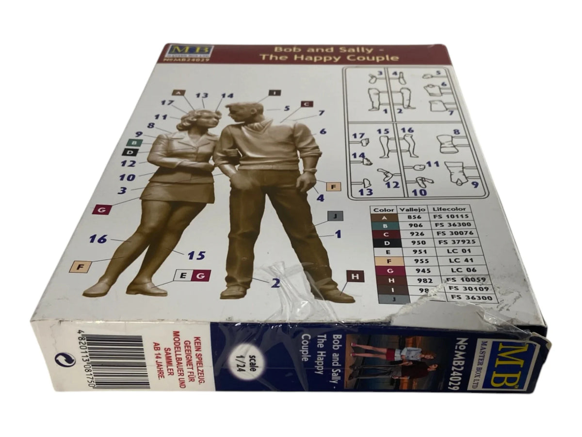 Master Box Ltd. 1:24 Bob and Sally - The Happy Couple 24029