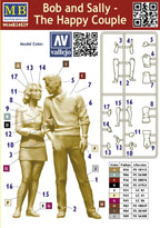 Master Box Ltd. 1:24 Bob and Sally - The Happy Couple 24029