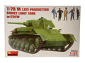 MiniArt 1:35 Soviet Light Tank T-70 M Late Production w/Crew incl. upgrades 35030