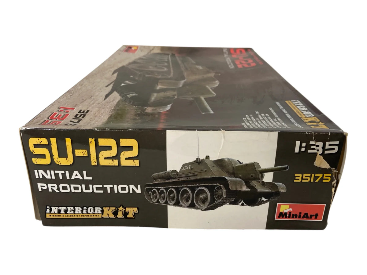 MiniArt 1:35 Soviet Self-Propelled Gun SU-122 Initial Production incl. aluminium loop 35175