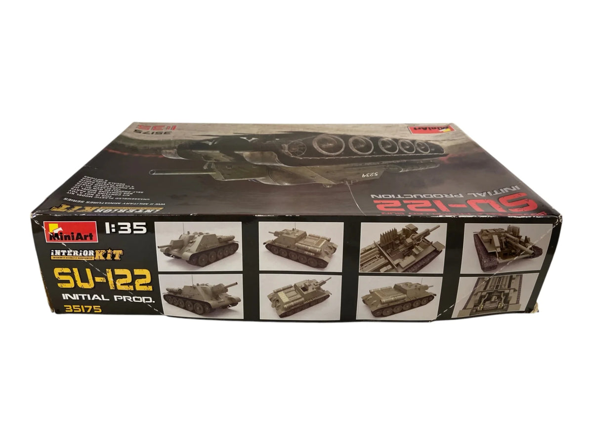 MiniArt 1:35 Soviet Self-Propelled Gun SU-122 Initial Production incl. aluminium loop 35175
