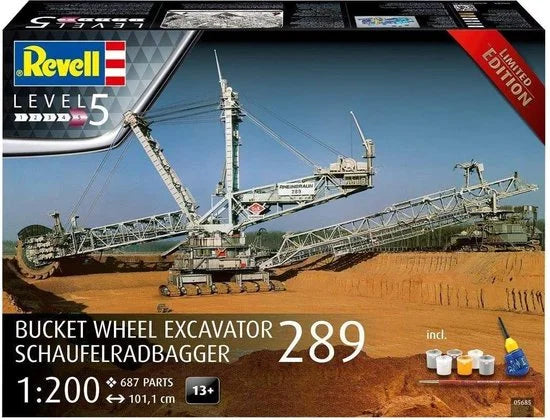 Revell 1:200 Bucket Wheel Excavator Schaufelradbagger 289 05685