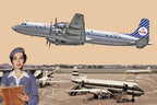 Roden 1:144 Douglas DC-7C Royal Dutch Airlines (KLM) 302
