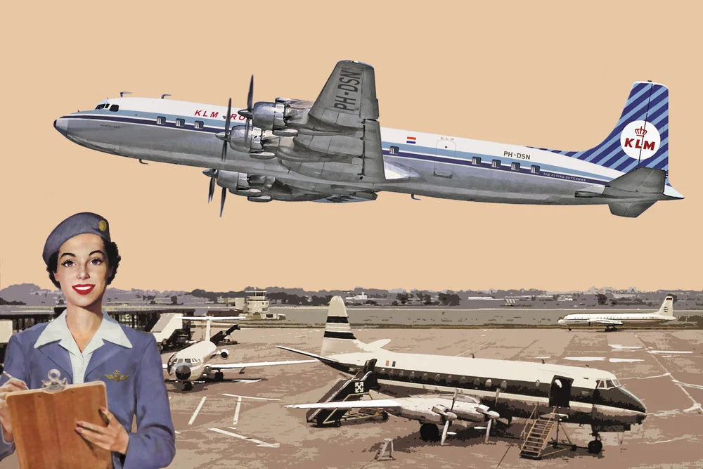 Roden 1:144 Douglas DC-7C Royal Dutch Airlines (KLM) 302