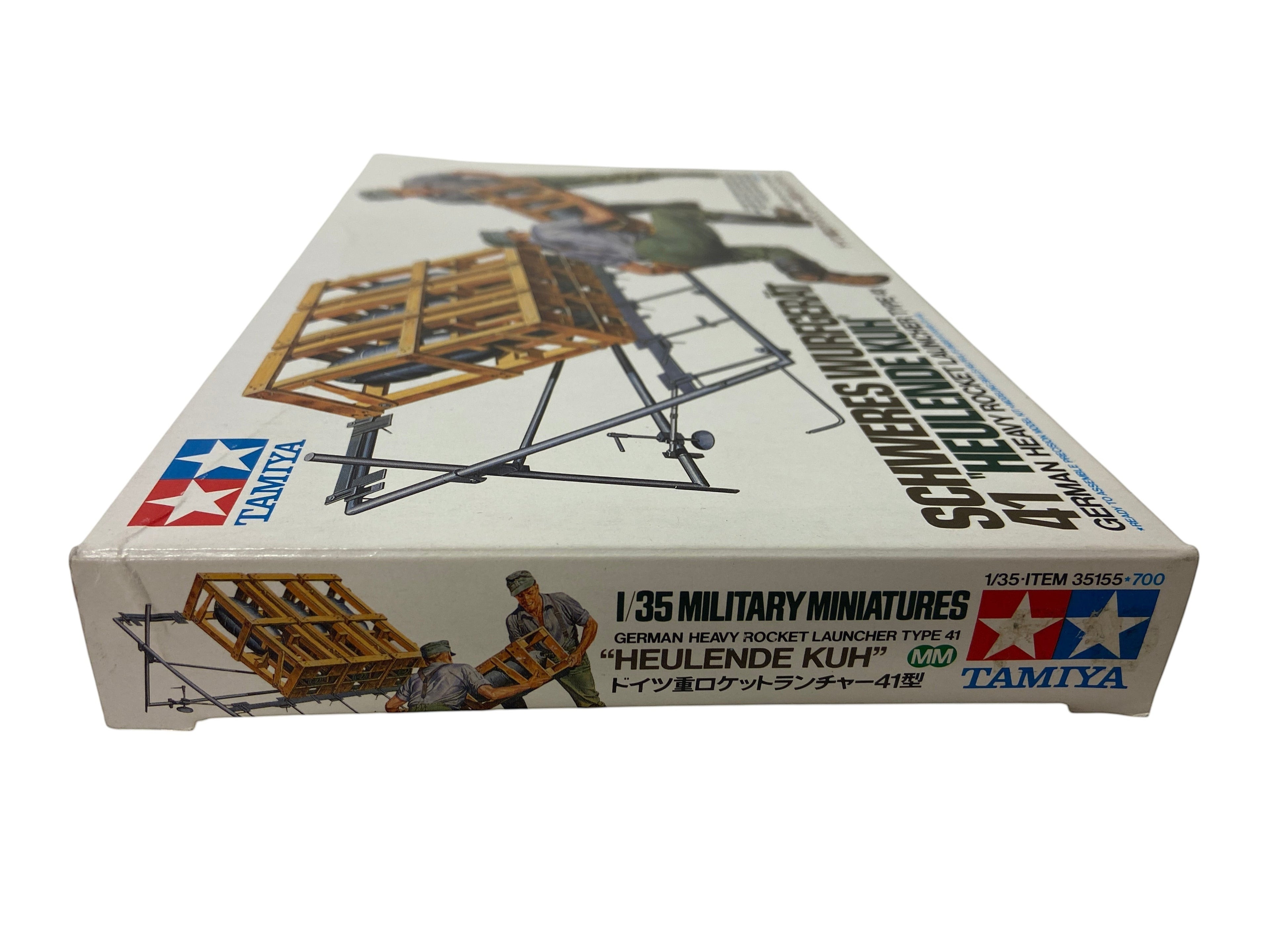 Scale Dreams Tamiya 1:35 German Heavy Rocket Launcher Type 41 "Heulende Kuh" model kit box.