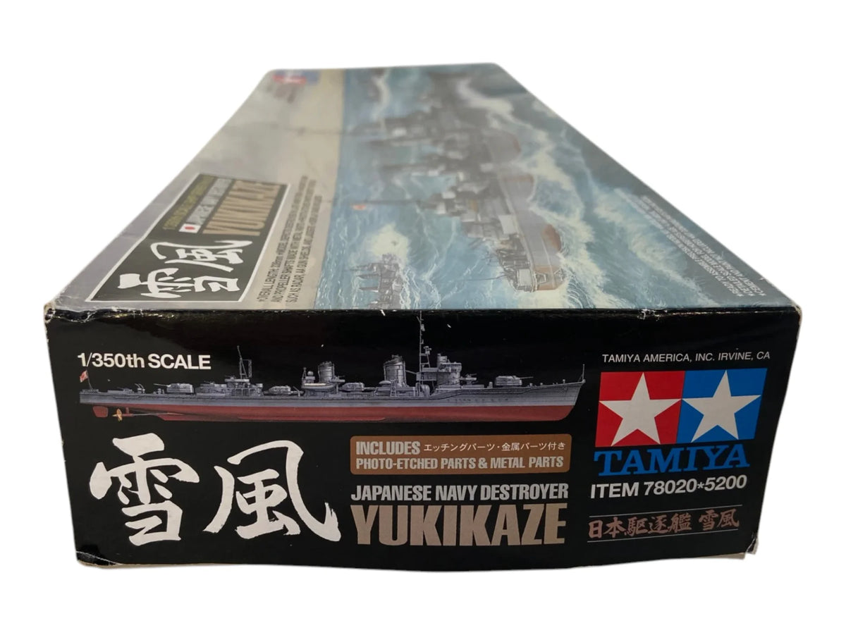 Tamiya 1:350 Japanese Navy Destroyer Yukikaze 78020