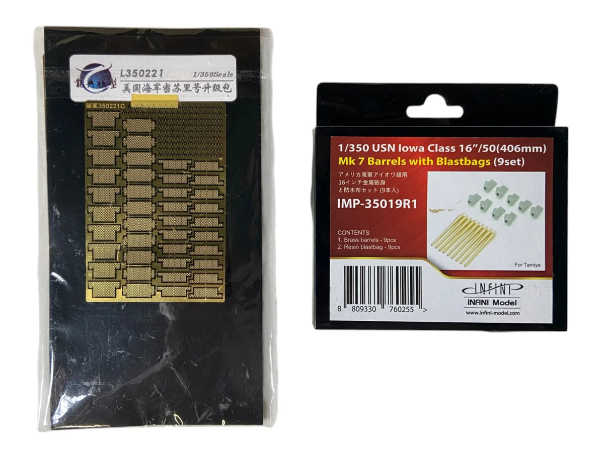 Tamiya 1:350 U.S. Battleship BB-63 Missouri incl. upgrade sets 78018