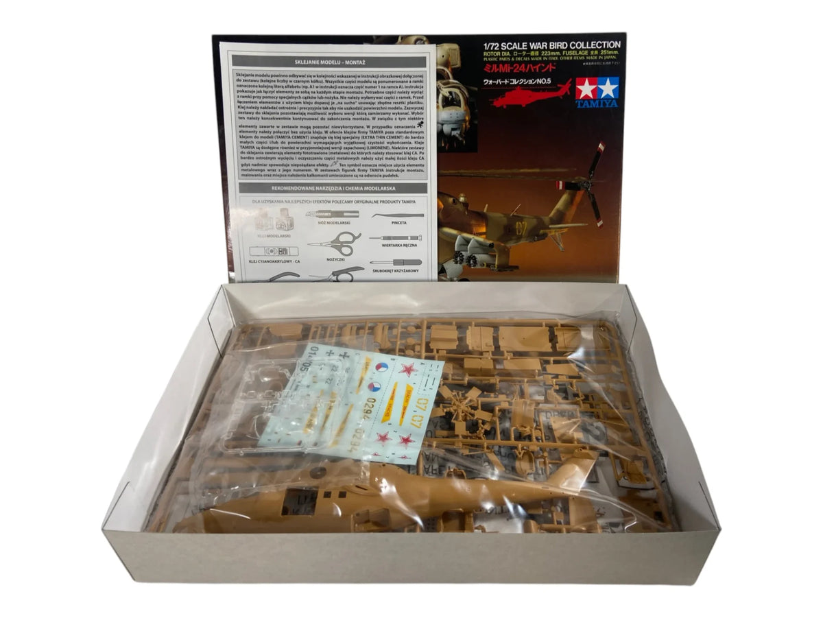 Tamiya 1:72 Mil Mi-24 Hind 60705
