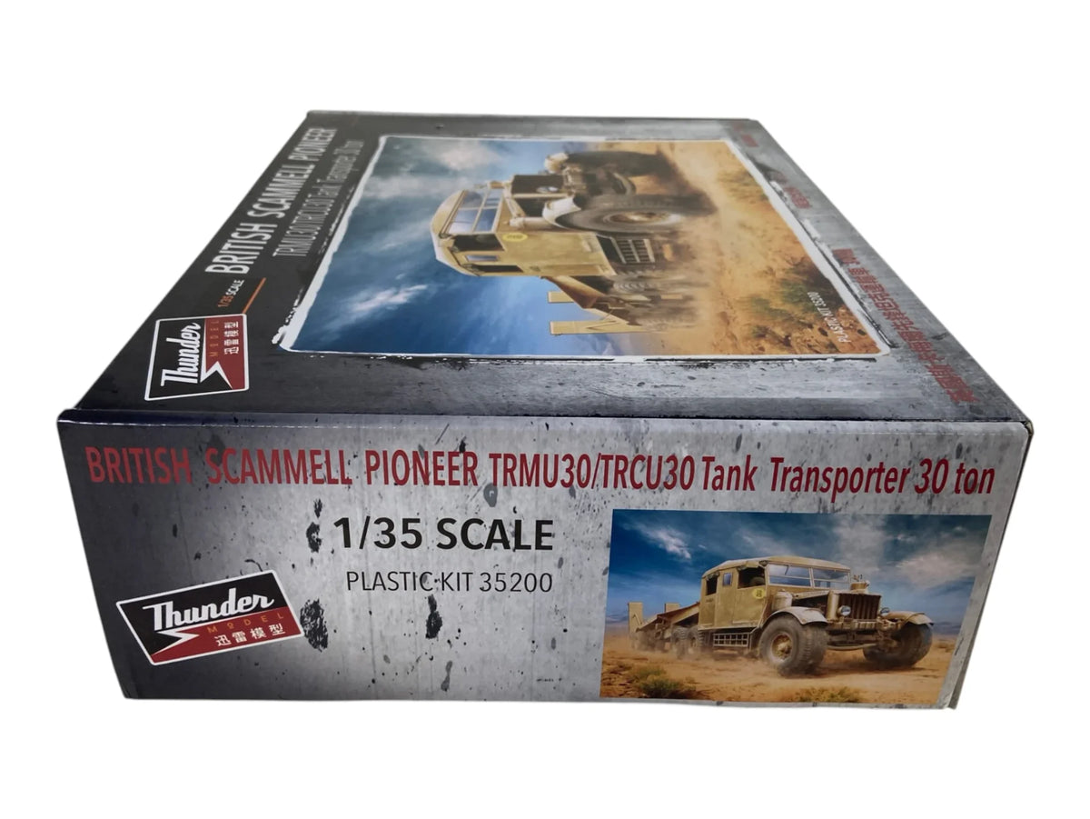 Thunder Model 1:35 British Scammell Pioneer TRMU30/TRCU30 Tank Transporter 30 ton 35200