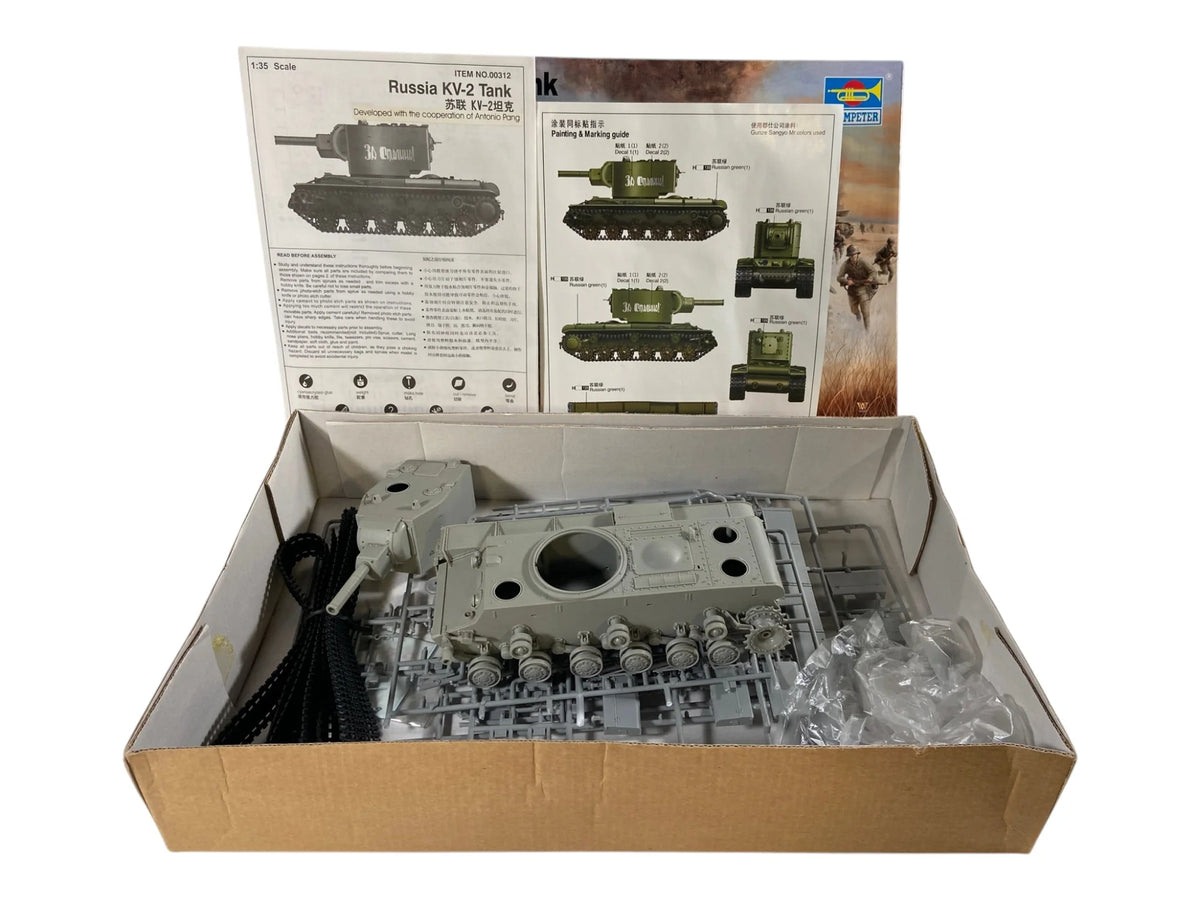 Trumpeter 1:35 Russia KV-2 Tank 00312