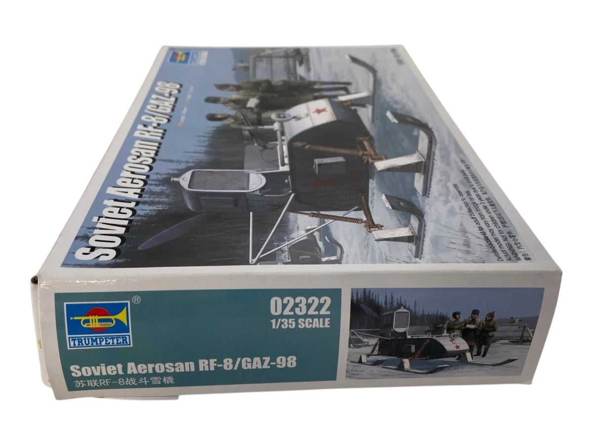 Trumpeter 1:35 Soviet Aerosan RF-8/GAZ-98 incl. upgrade set 02322